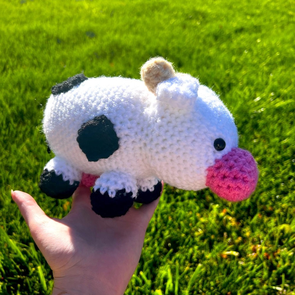 Hand Crocheted Tilly the Cow! - Picture 1 of 10